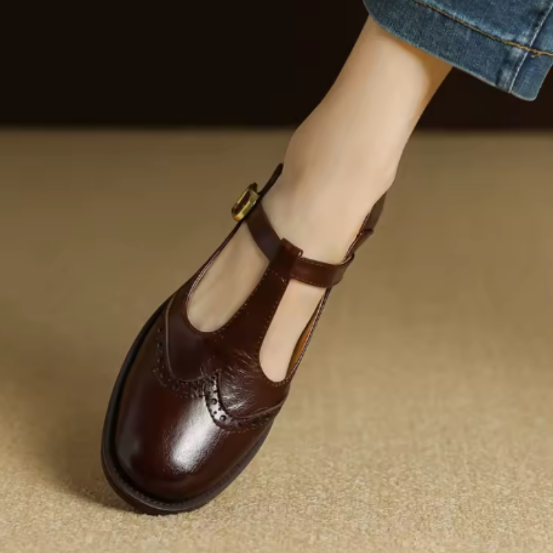 Amelie - classic women's strappy shoes — view 12