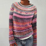 Amy - Retro Knitted Sweater — view 1