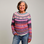 Amy - Retro Knitted Sweater — view 2