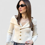 Ana - knitted blouse — view 1
