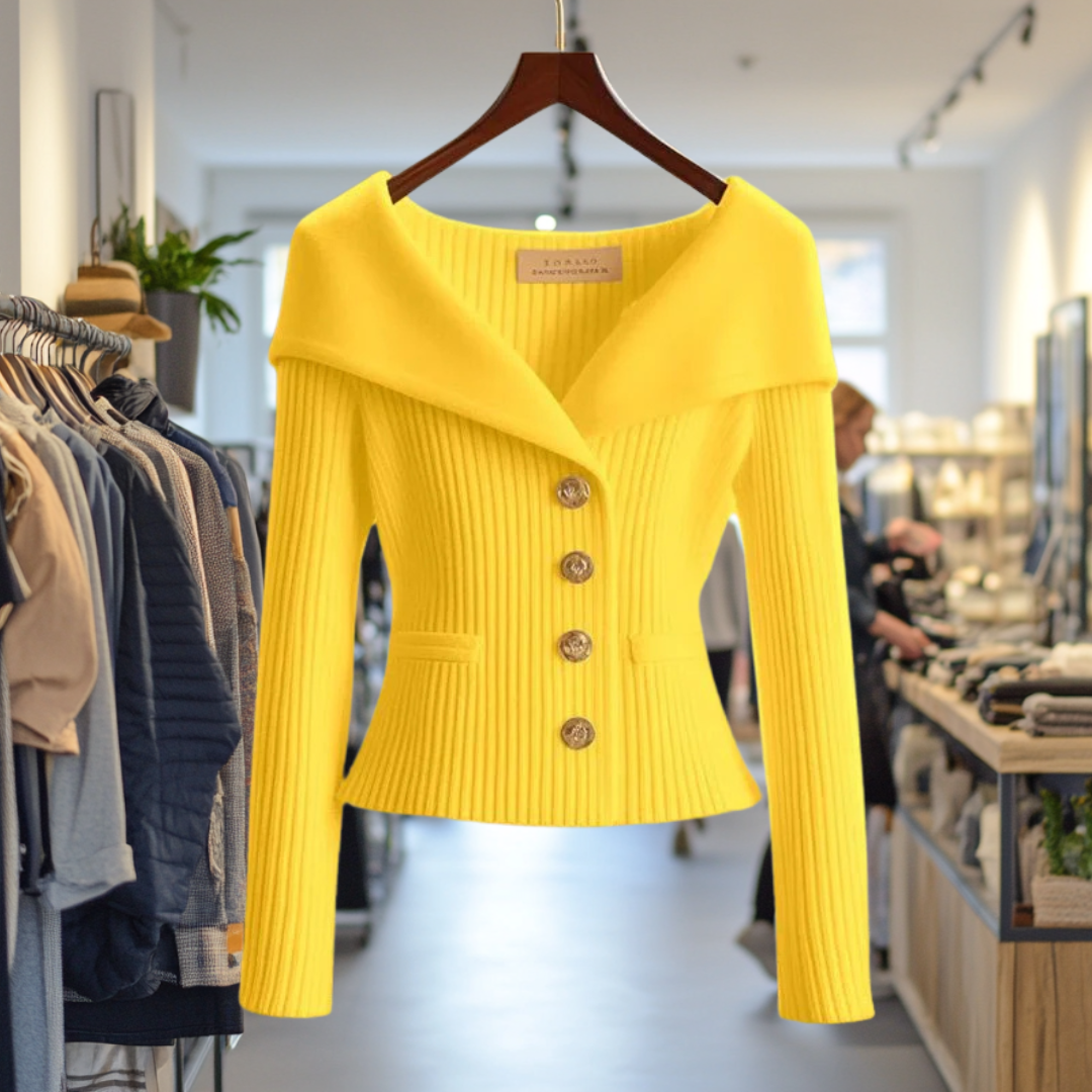 Ana - knitted blouse — view 2