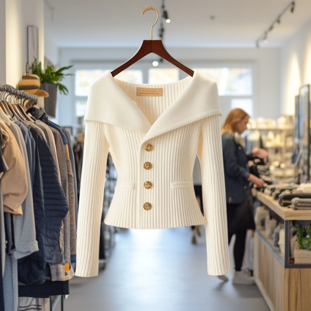 Ana - knitted blouse — view 4
