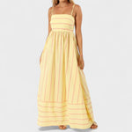 Andrea - long striped dress — view 15
