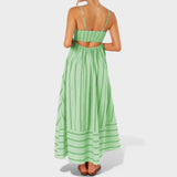Andrea - long striped dress — view 19