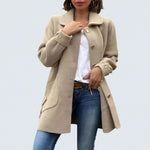 Andrea - classic button down oversized jacket — view 1