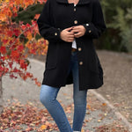 Andrea - classic button down oversized jacket — view 6
