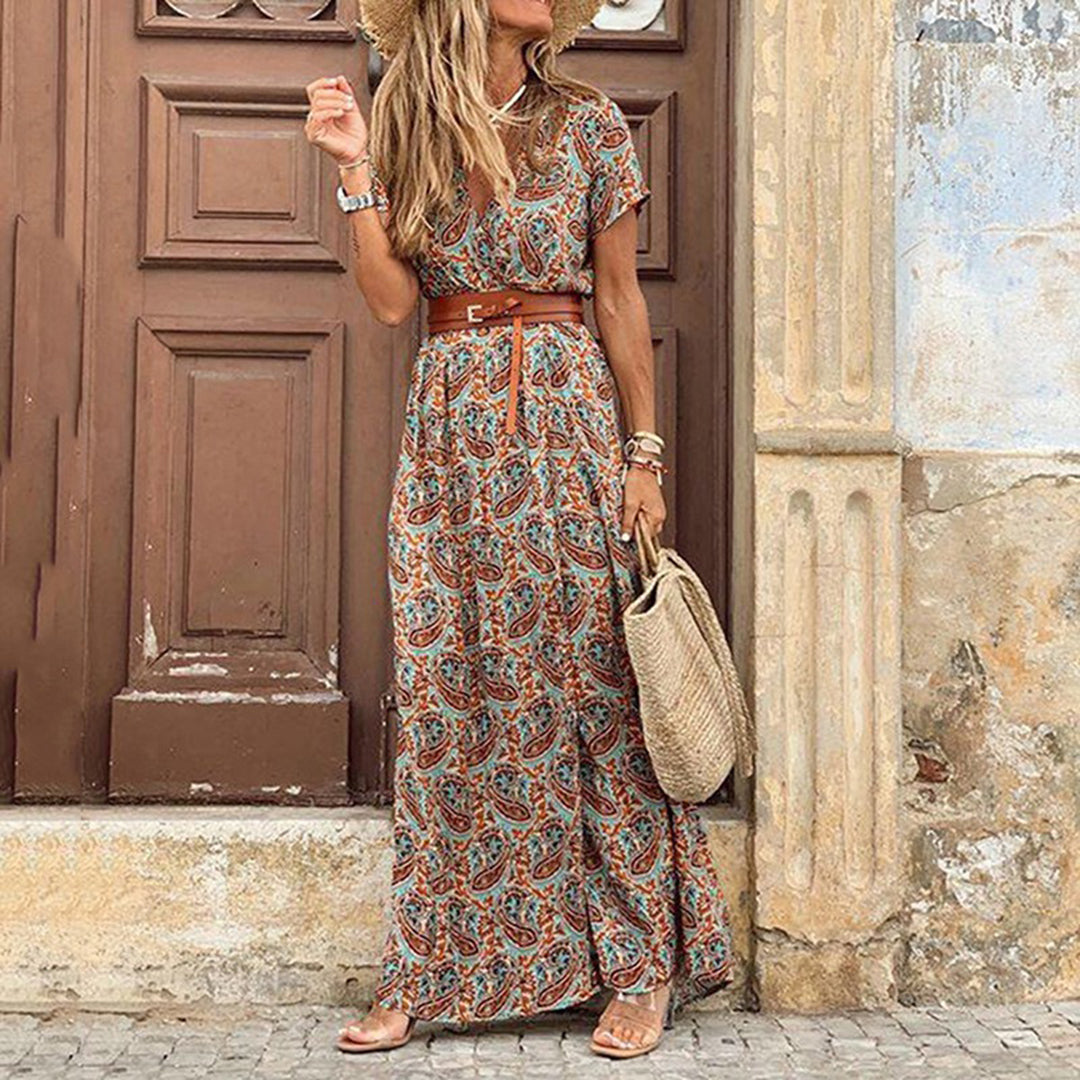 Angela - elegant summer dress — view 4