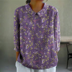 Angela - Lavender Meadow Blouse — view 1