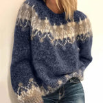 Angela - Retro Knitted Sweater — view 2