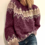 Angela - Retro Knitted Sweater — view 4