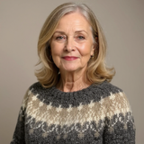 Angela - Retro Knitted Sweater — view 13