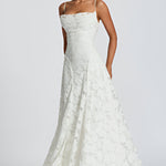 Anna - long dress with lace — view 1
