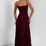 Anna - long dress with lace — view 4