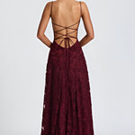 Anna - long dress with lace — view 5