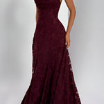 Anna - long dress with lace — view 6