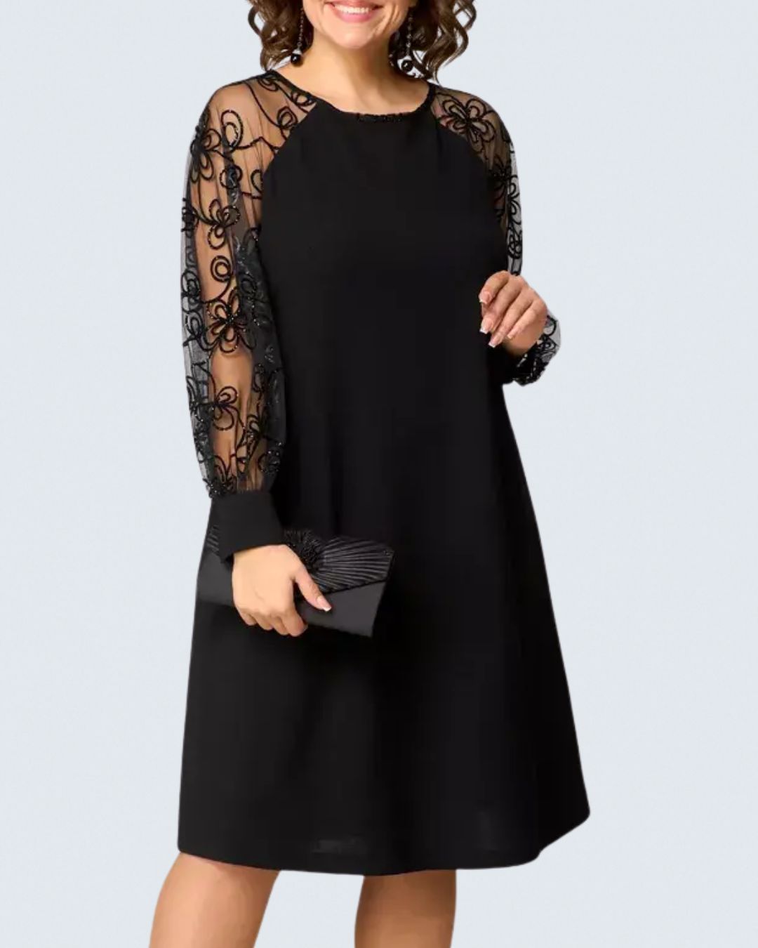Anna - classic midi dress — view 1