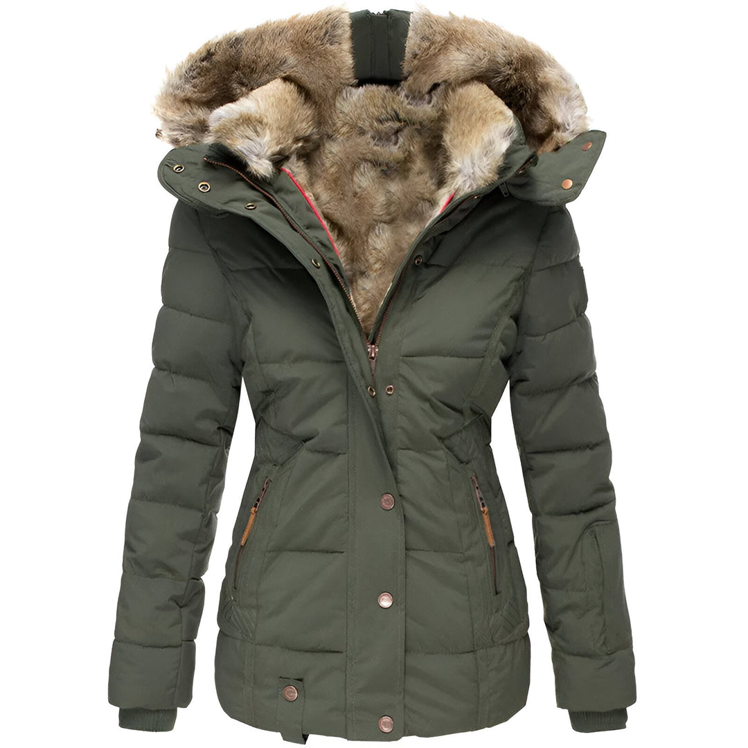 Anna - slim fit puffer jacket — view 6