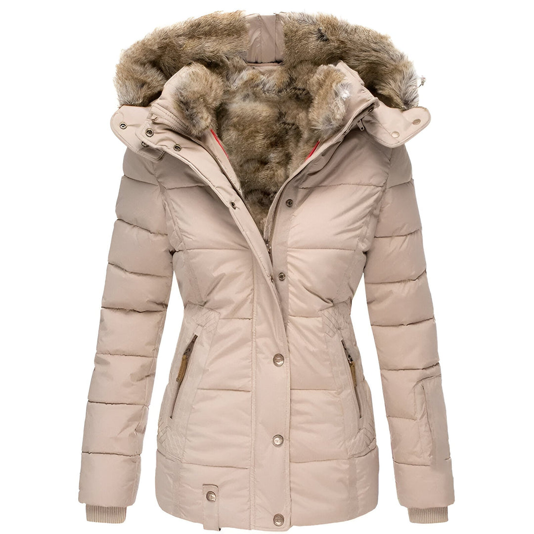 Anna - slim fit puffer jacket — view 8