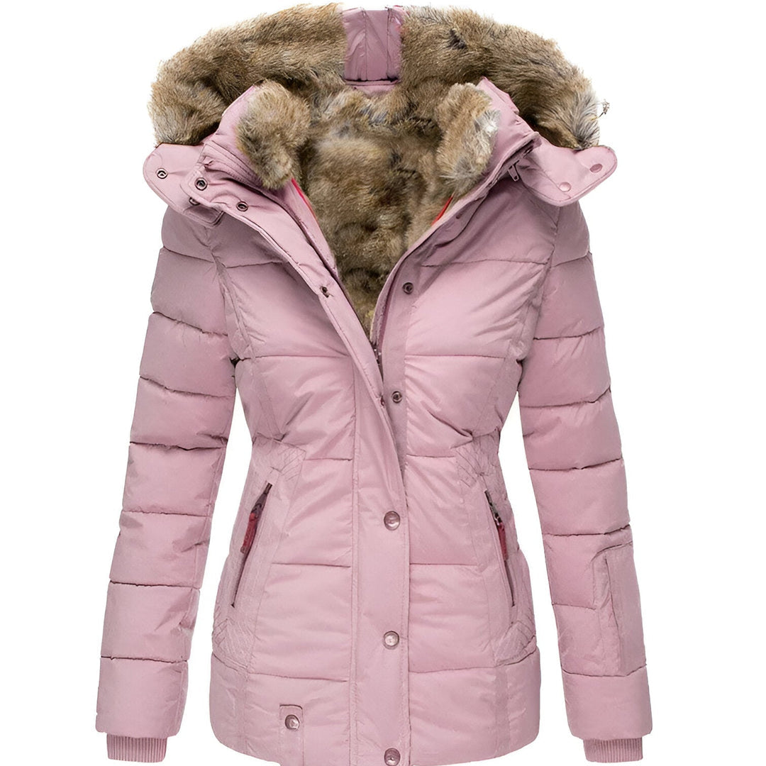 Anna - slim fit puffer jacket — view 9