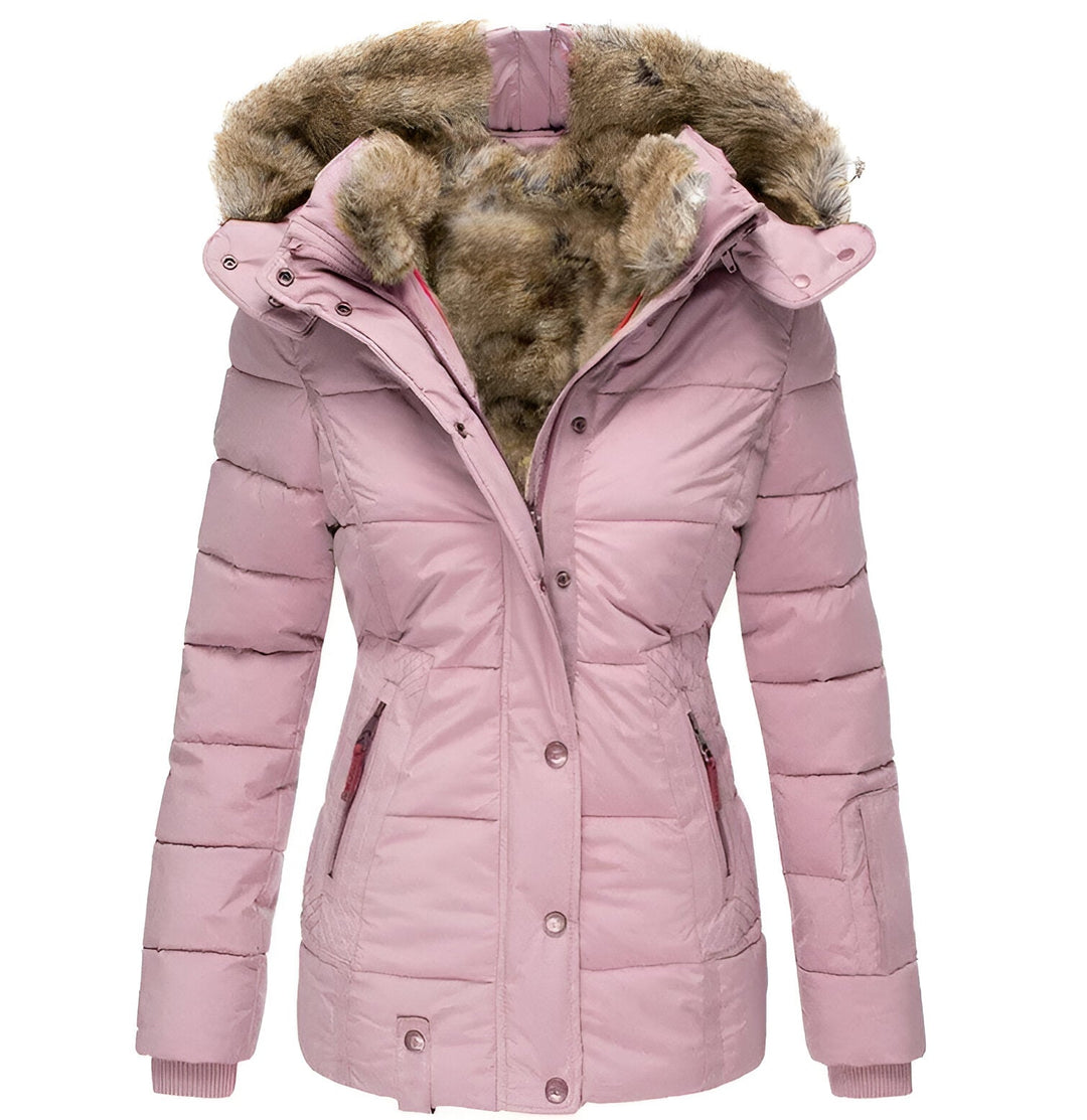 Anna - slim fit puffer jacket — view 9