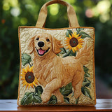 Melody - quilted bag, golden retriever — view 1