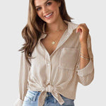 Aria - Crew Neck Shirt — view 4