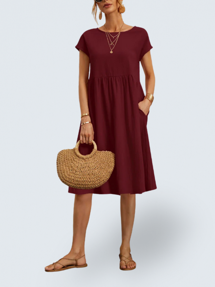 Aria - casual pocket dress — view 1
