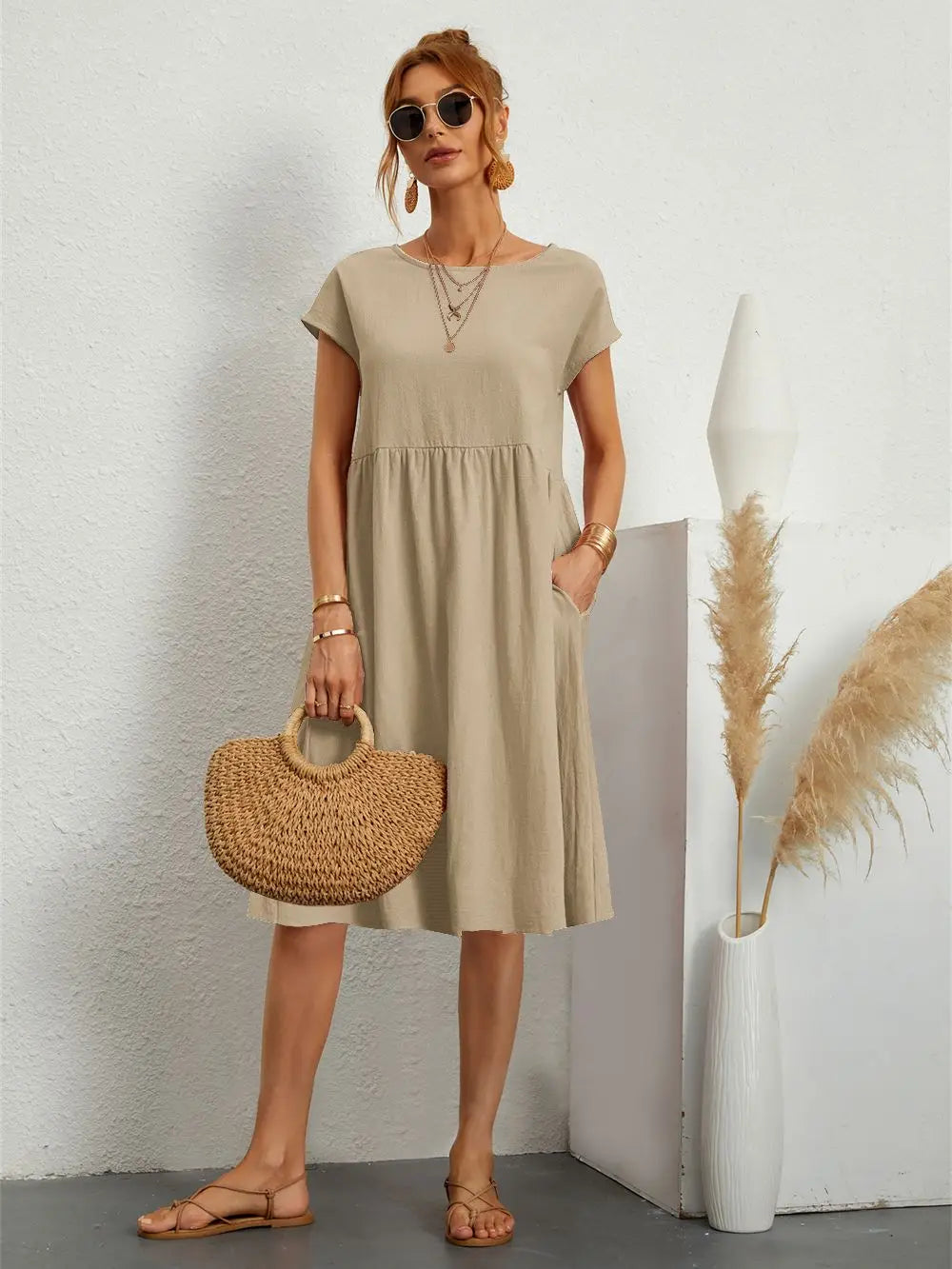 Aria - casual pocket dress — view 4