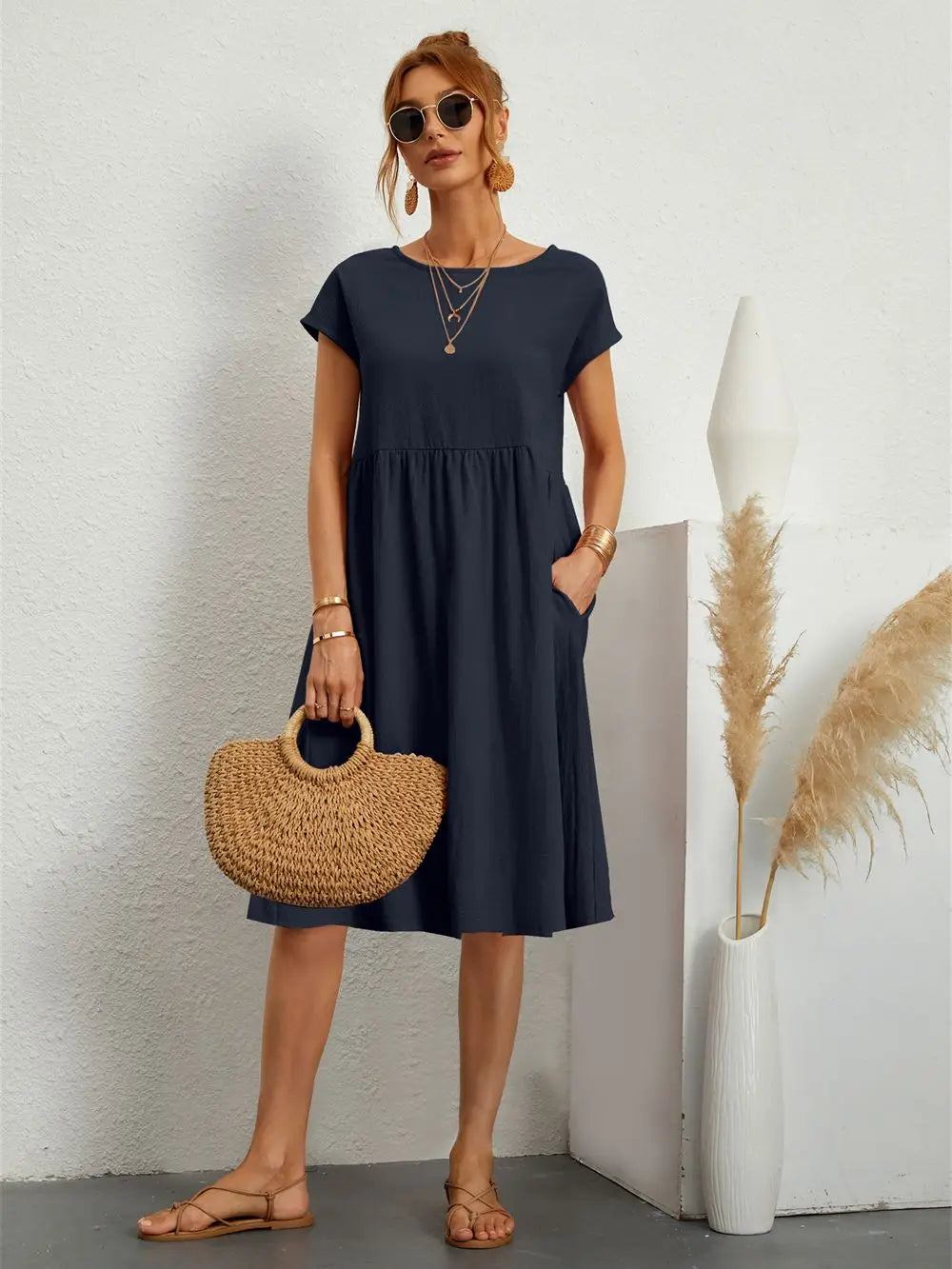 Aria - casual pocket dress — view 6