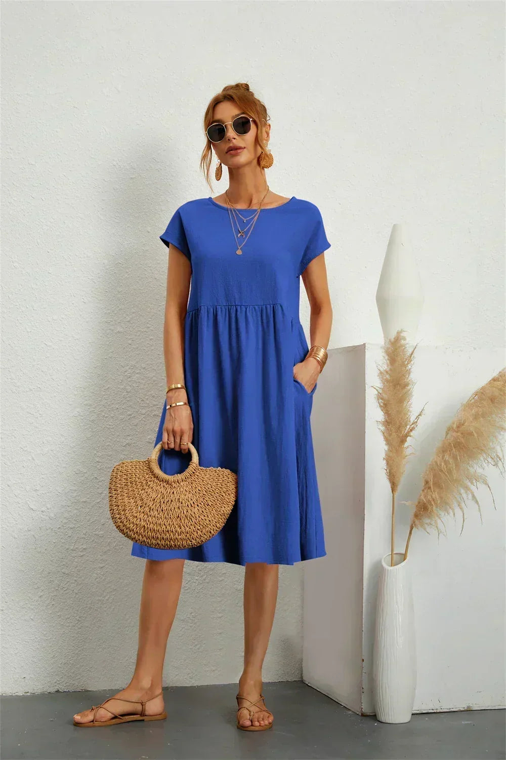 Aria - casual pocket dress — view 8