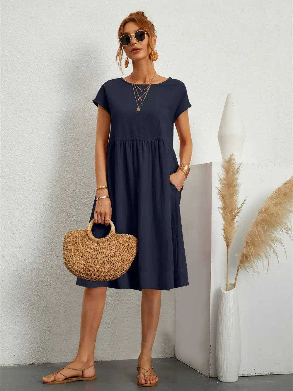 Aria - casual pocket dress — view 9