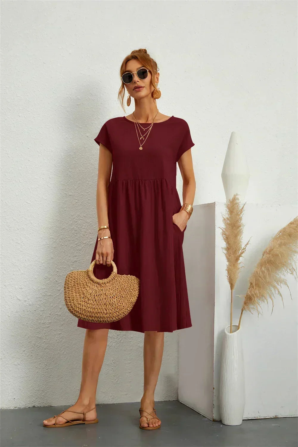 Aria - casual pocket dress — view 10