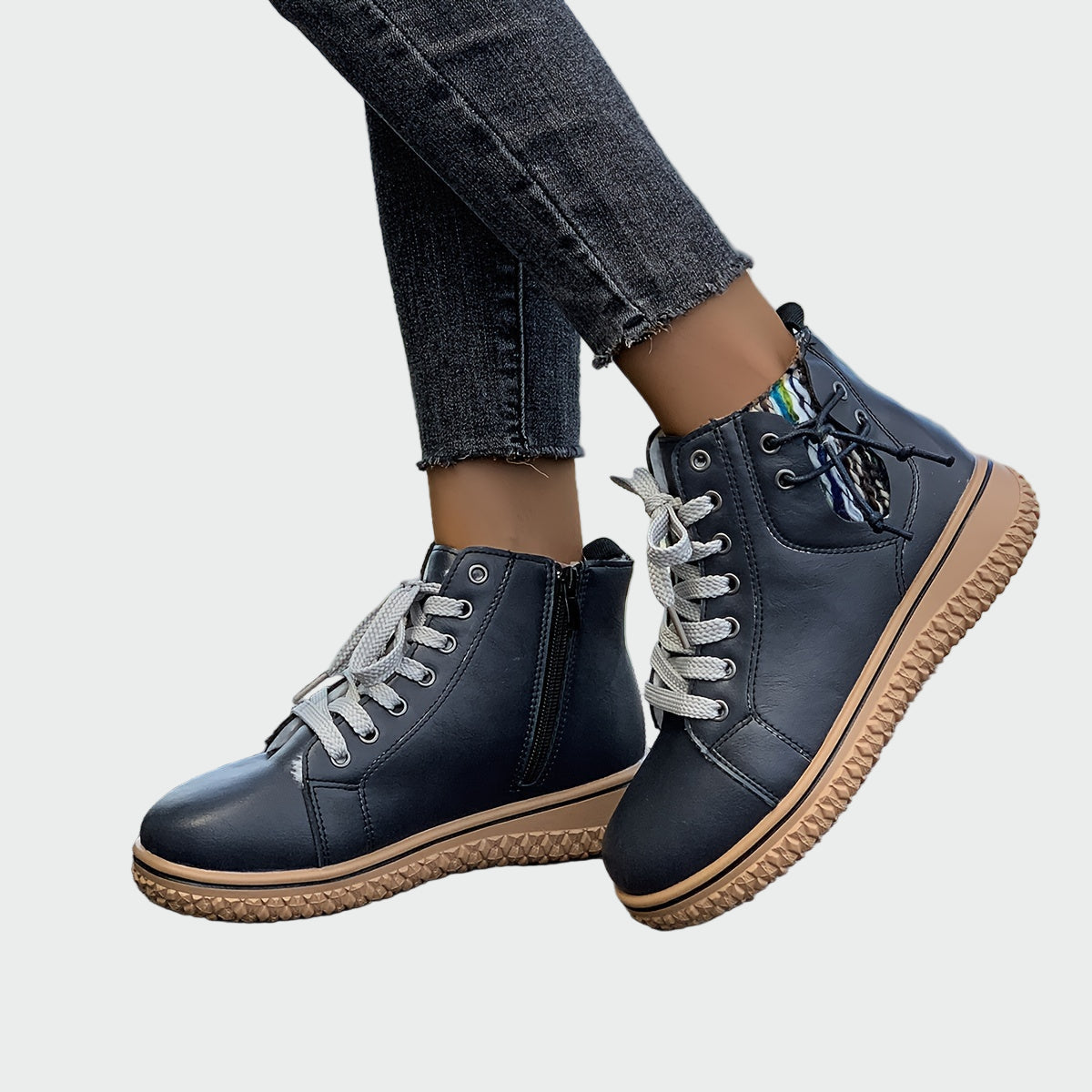 Armgard - leather ankle boots — view 1