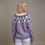 Ashley - Retro Icelandic Cardigan — view 3