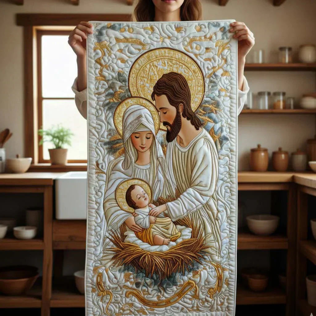 Table runner - Bethlehem light — view 2