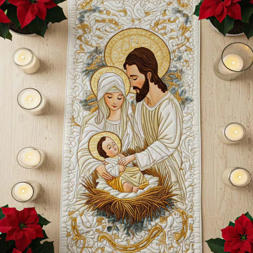 Table runner - Bethlehem light — view 5