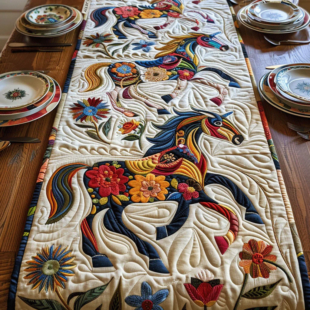 Table runner - Galloppierendes horse — view 1