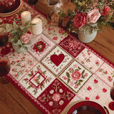 Table Runner - Hearts and Roses — view 1