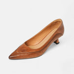 Aubrey - high heeled leather shoes — view 1