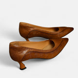 Aubrey - high heeled leather shoes — view 4
