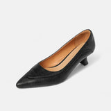 Aubrey - high heeled leather shoes — view 6