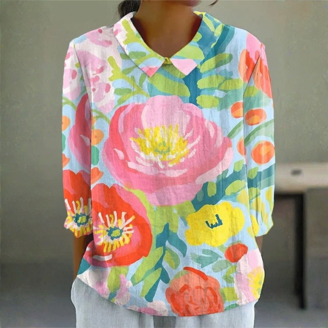 Aubrey - Blooming Garden Blouse — view 1