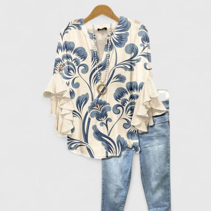 Audrey - sophisticated blouse — view 1
