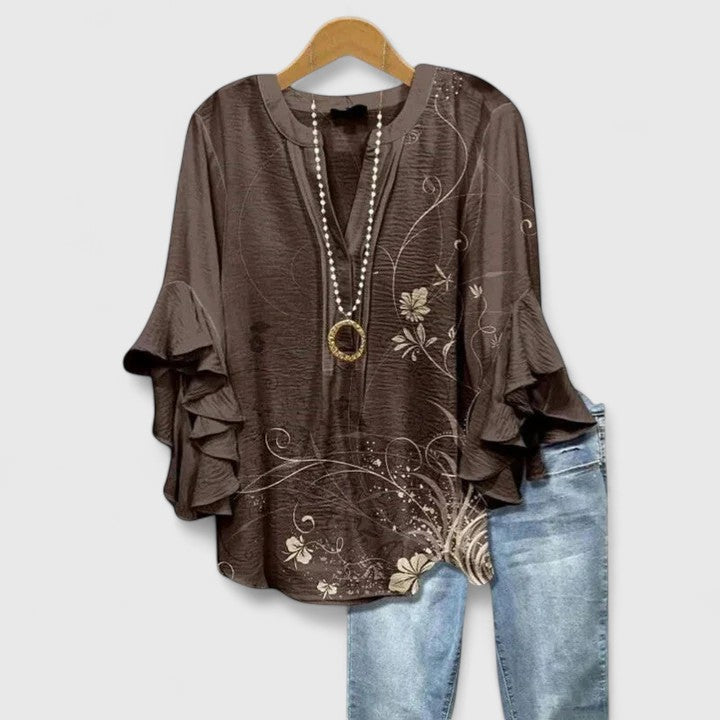 Audrey - sophisticated blouse — view 4