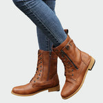 Aurora - leather boots — view 1