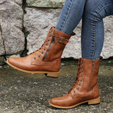 Aurora - leather boots — view 5
