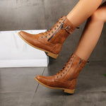 Aurora - leather boots — view 6