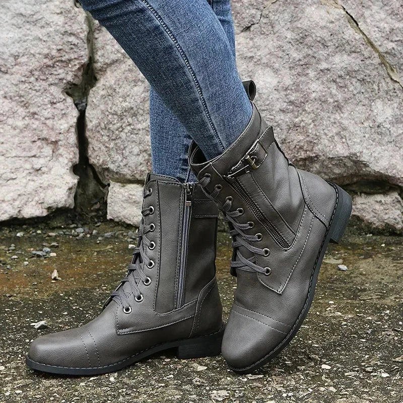 Aurora - leather boots — view 7
