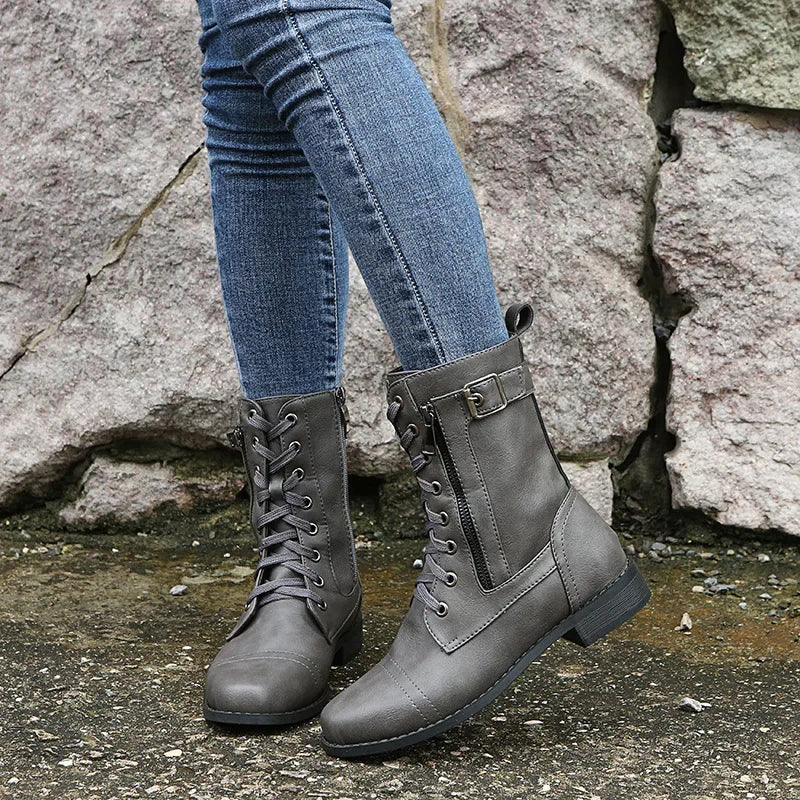 Aurora - leather boots — view 9
