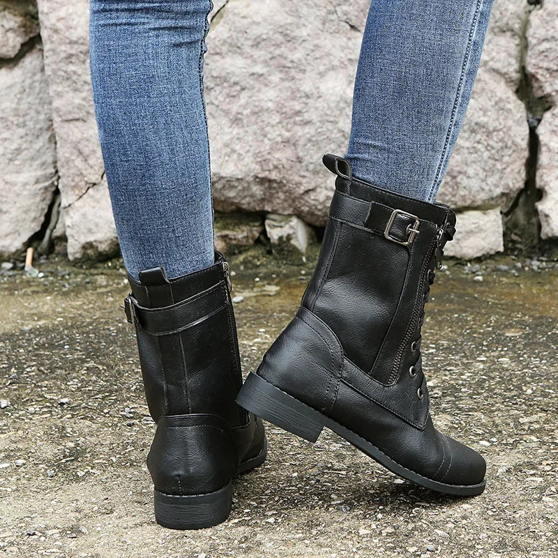 Aurora - leather boots — view 17